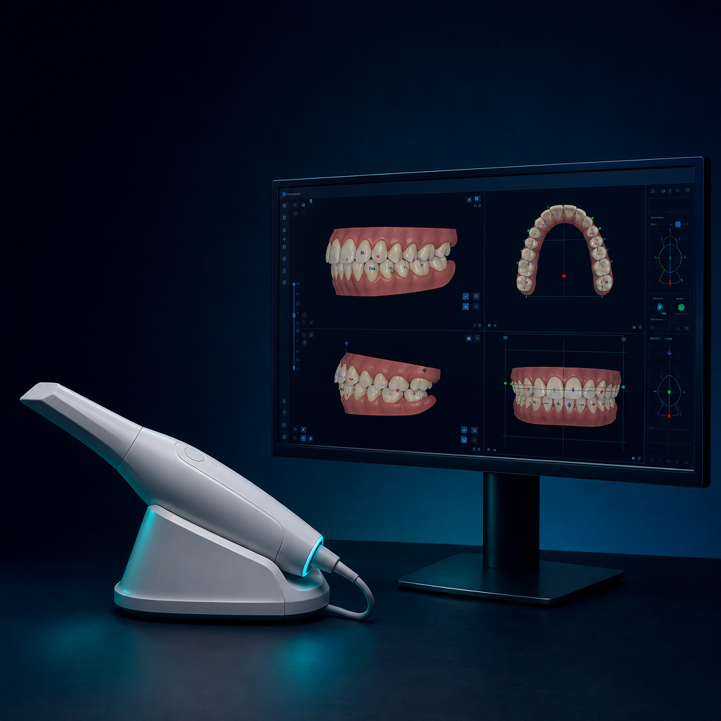 3Shape scanner and software